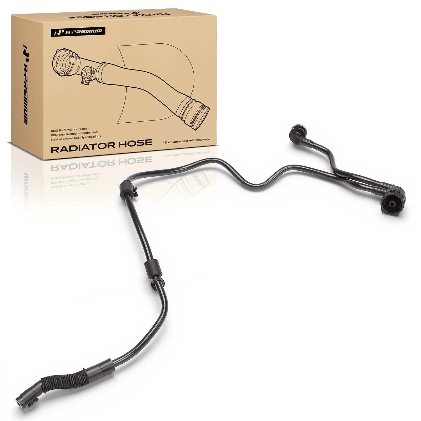 A-Premium Radiator Hose for Mercedes-Benz C300 2015-2018 C350e 2016-2018