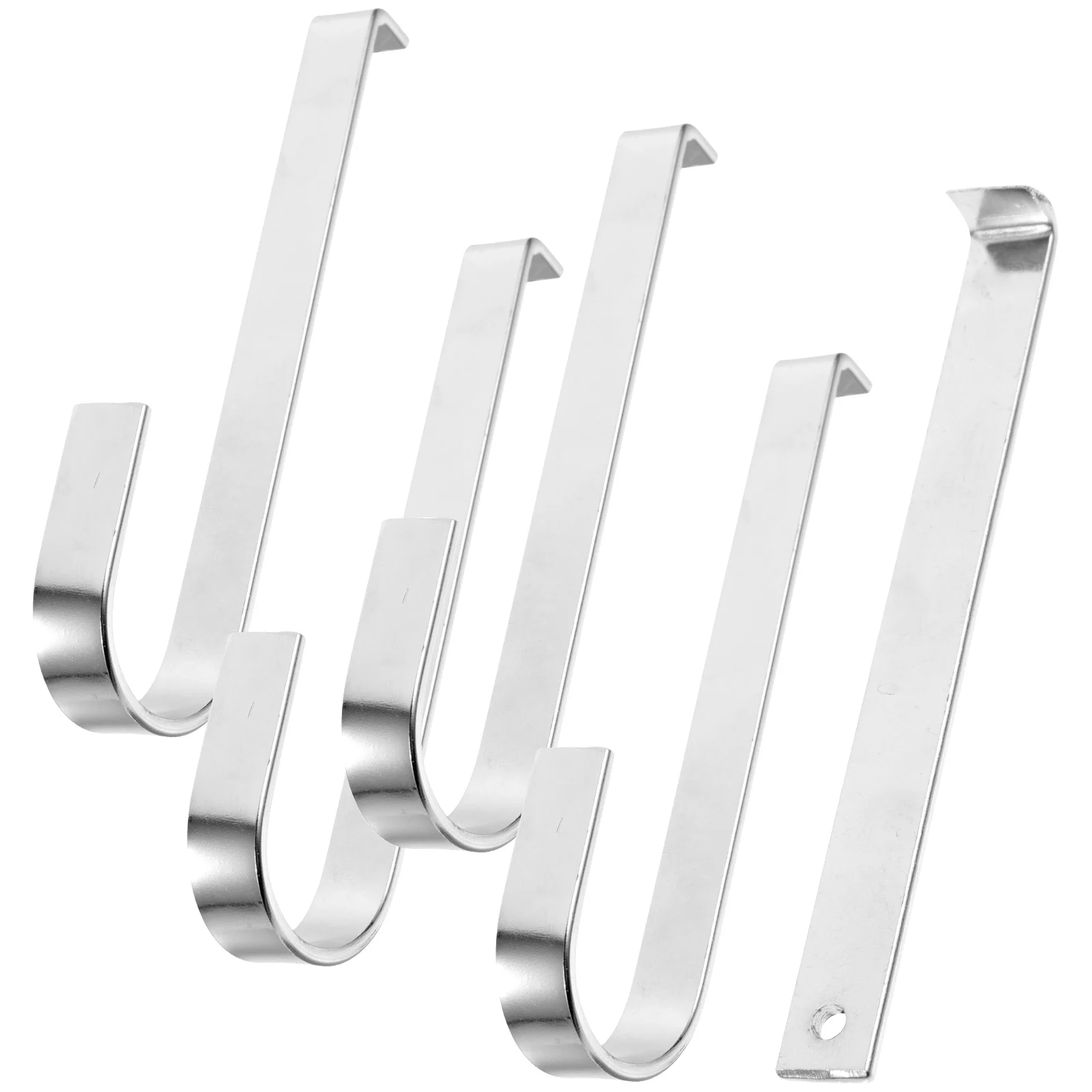 

1 set Sliding Hooks for Vinyl Siding Stainless Steel Hanging Punch Free Wall Mount Clips Outdoor Storage Accessories