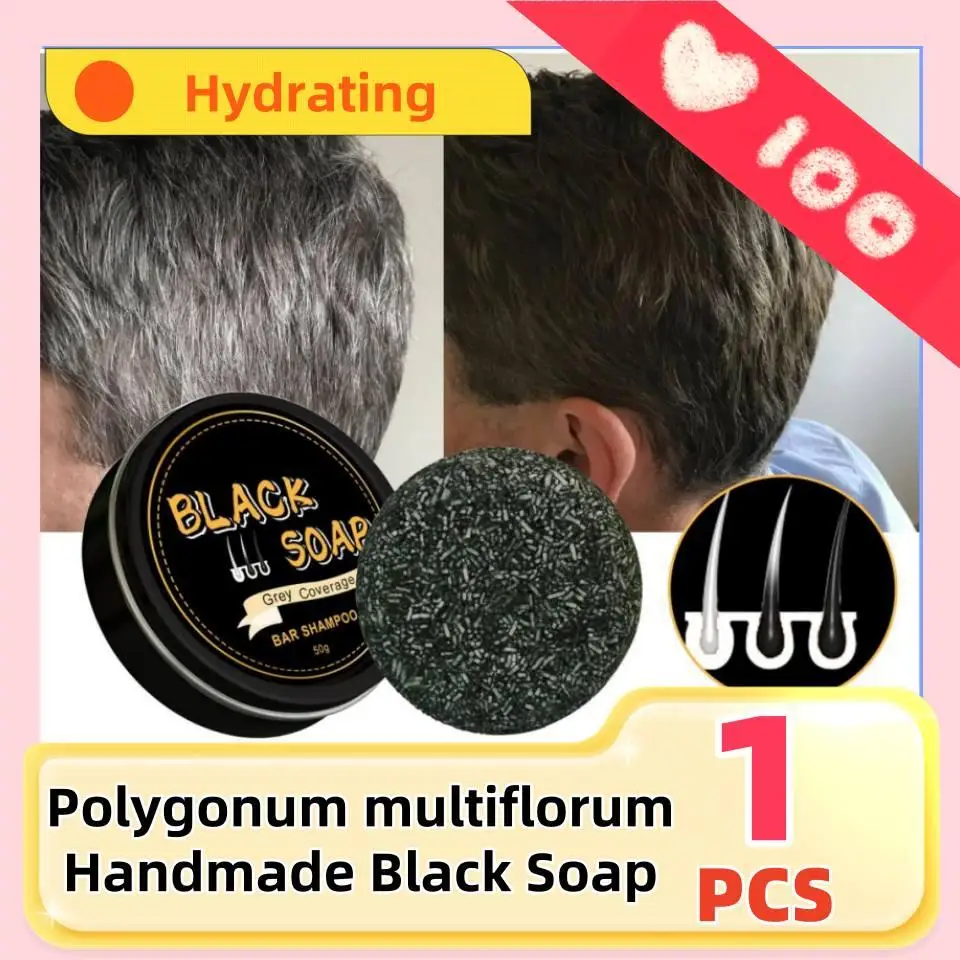 

Hair Shampoo Soap Bar Cover Gray Hair Polygonum Multiflorum Dye Canas Hair Dye Shampoo Black Soap White Hair To Black Soap