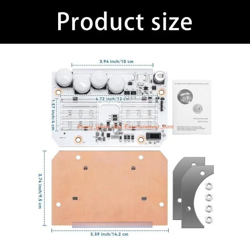 C4DE 619818Z تجمع LED لوحة دوائر كهربائية توفير الطاقة LED ضوء المحرك مجلس أطقم للون LED إضاءة حمام السباحة/المسبح بعد 2009