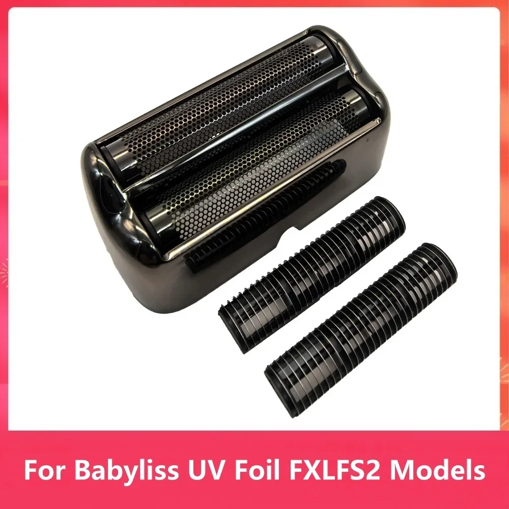 Kit de repuesto de lámina y cabezal de corte para afeitadoras eléctricas Babyliss PRO UV de doble lámina FXLFS2 - para usar con afeitadoras de lámina UV