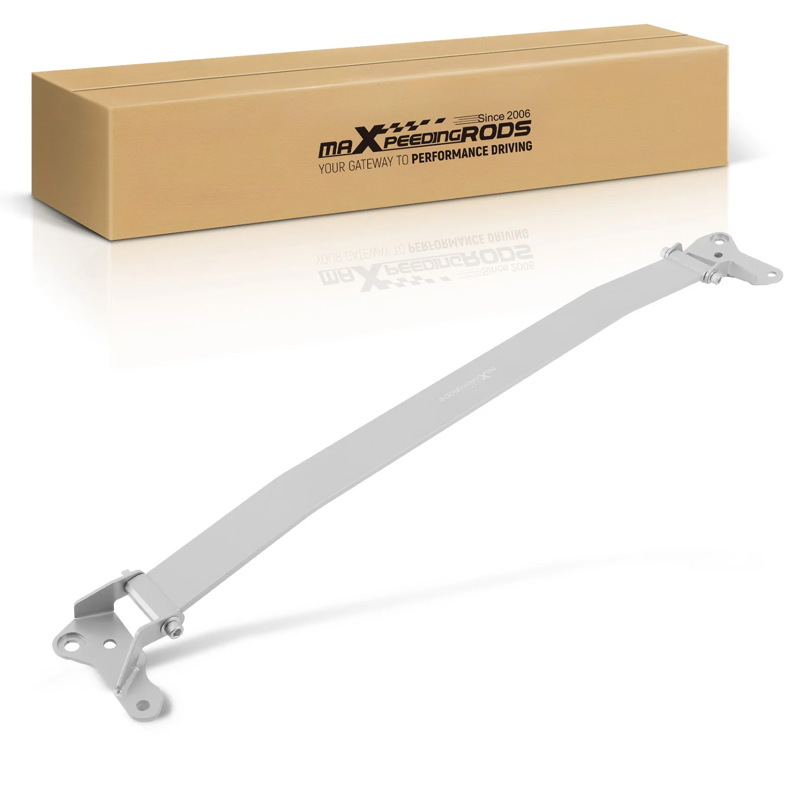 MaXpeedingrods Chassis Strengthening Kit Front Strut Bar Tower Brace Support Stabilizer For Ford Mustang L4 V8 2015-2023
