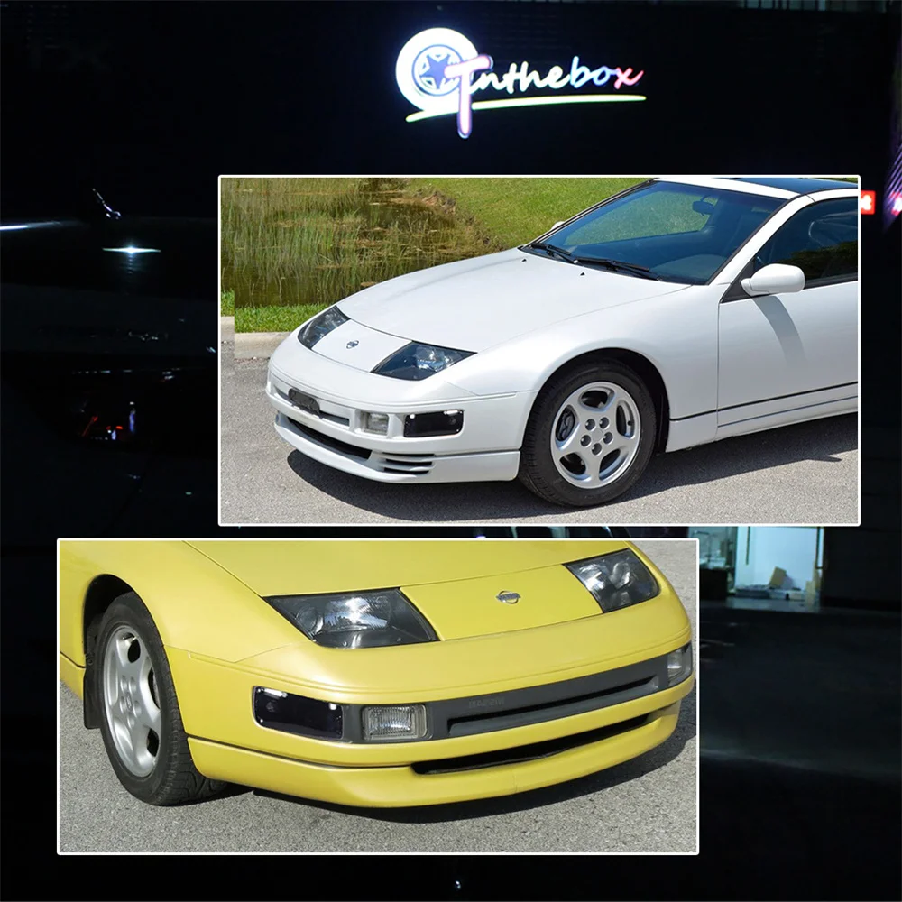 For Nissan 300ZX Z Z32 1990 1991 1992 1993 1994 1995 1996 Front Bumper Side Marker Light Cover Shells No Bulb Car Accessories