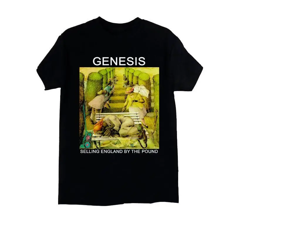 Genesis Selling England By The Pound New Black T-Shirt