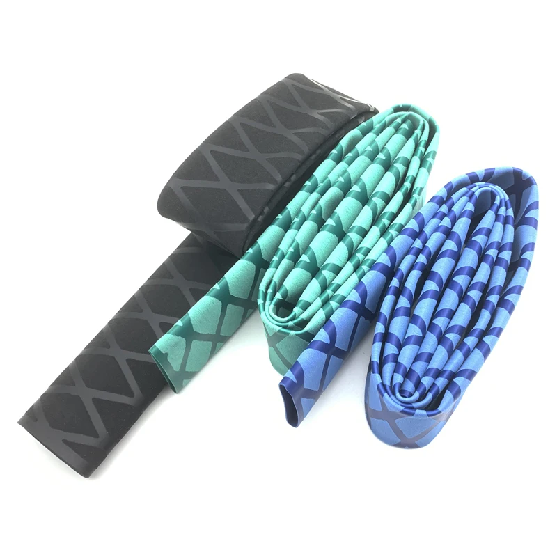 1M ID 15 18 20 22 25 28 30 35 40 45 50mm Non Slip Heat Shrink Tube Fishing Rod Wrap Handle Insulated Protect Waterproof Cover