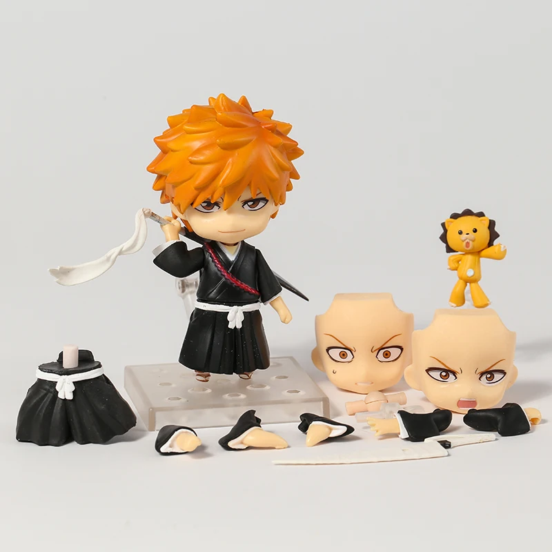 Bleach Kurosaki Ichigo 991 Cute Version Anime Action Figure PVC Collectible Model Toy 10cm