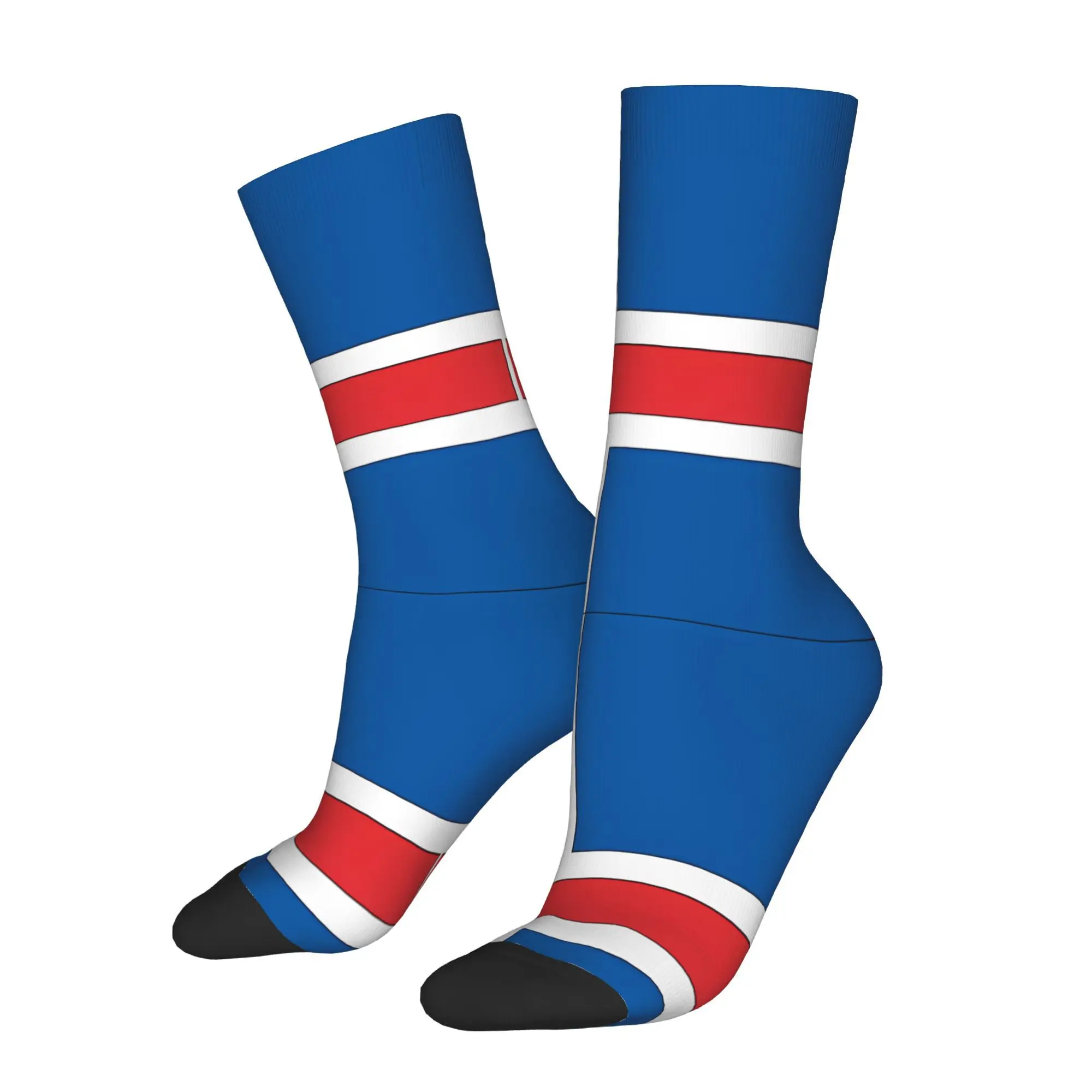 

Iceland Flag Socks Male Mens Women Summer Stockings Polyester