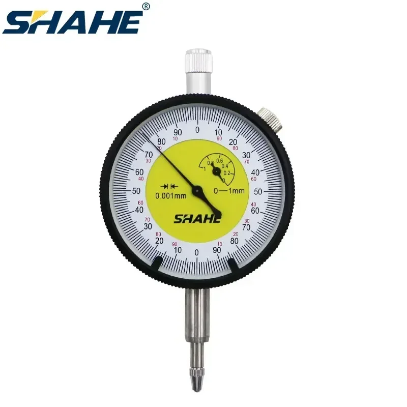 SHAHE Wskaźnik zegarowy Wskaźnik zegarowy 0,001 mm Wskaźnik zegarowy 0-1 mm