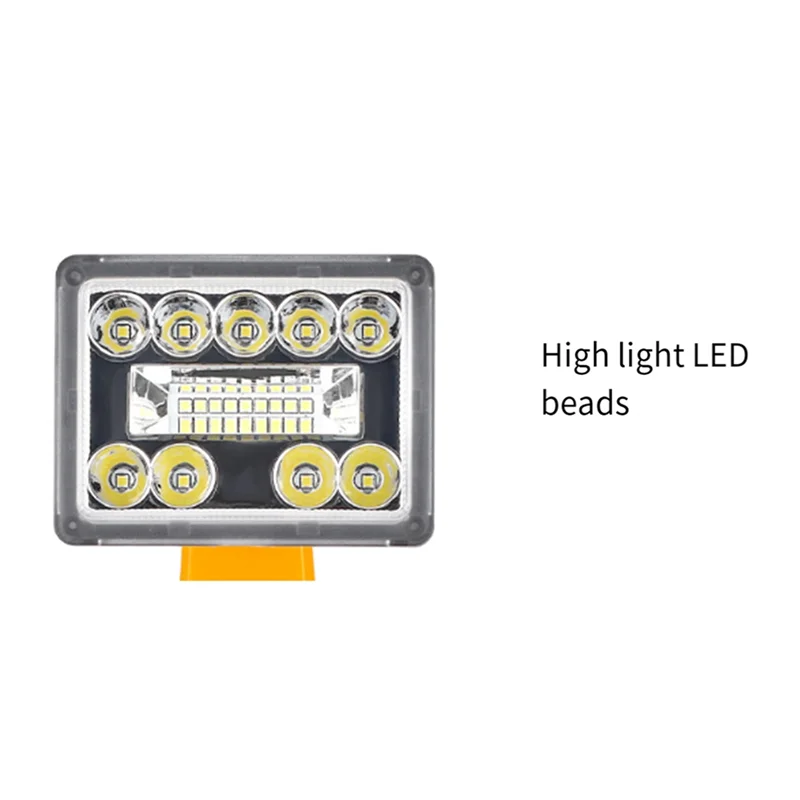 ETRT For  14.4-20V LED Portable Work Light 9W 1000LM Emergency LED Flood Light Wireless LED Job Site Lamp For Car Repairin