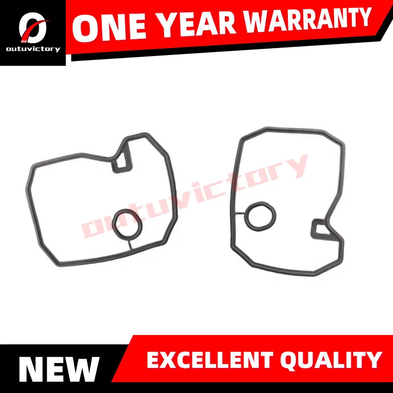 

2PCS Valve Cover Gasket Seal for Honda NT NTV NV Steed 400 VRX400 Cylinder Head Rubber Ring NTV650 NV600 400 Shadow XRV Africa
