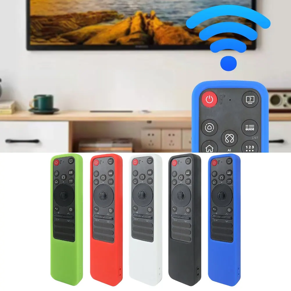 Silicone Shockproof Case for LG MR25GA Remote with AntiSlip Grip and Lightweight Design Plus Convenient Lanyard