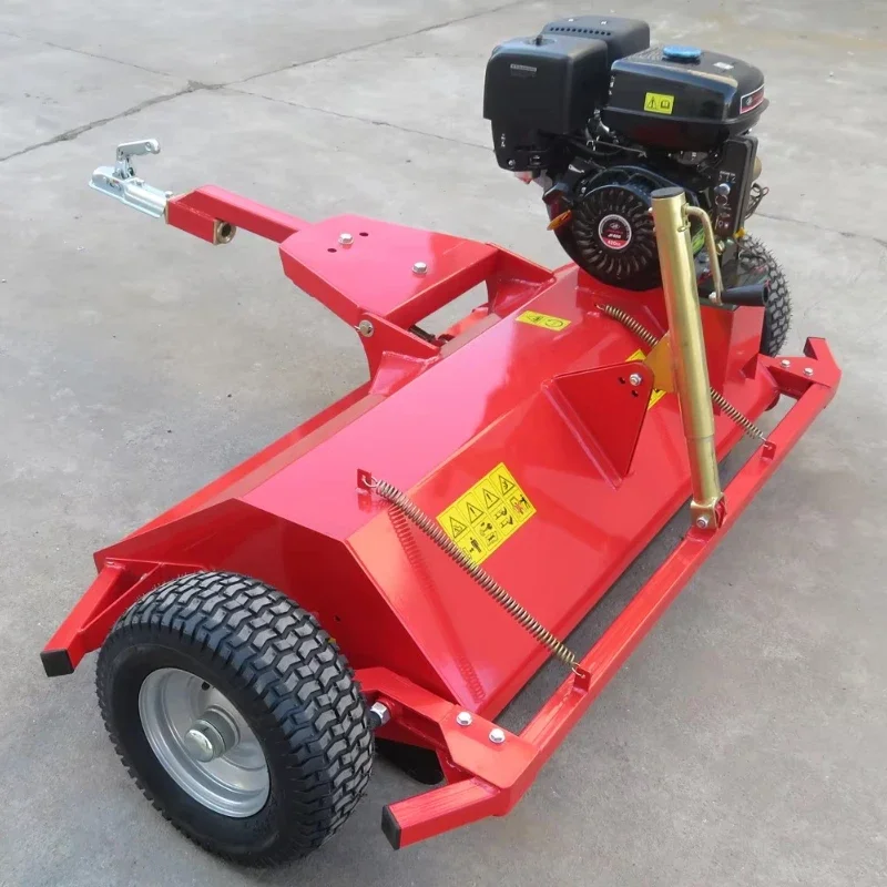Self-powered grass cutting machine directly self-made ATV/four hanging type knife throwing type