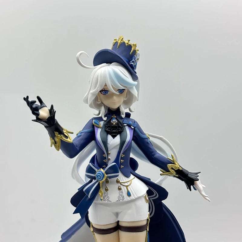 28cm Genshin Impact Anime Figure Furina Action Figurine God Of Water Focalors Pvc Statue Model Collection Doll Toy Surprise Gift