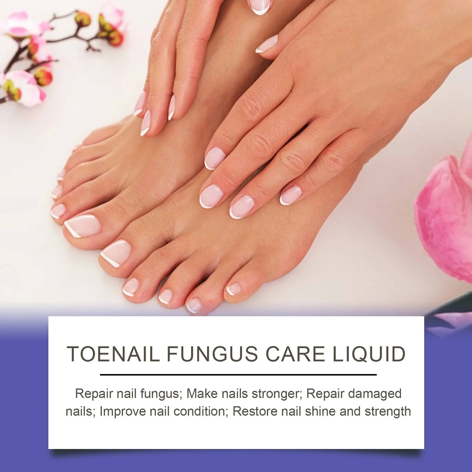 Foot Treatment Solution Professional Toe Nails Repair Nail Care Solution for Toenail