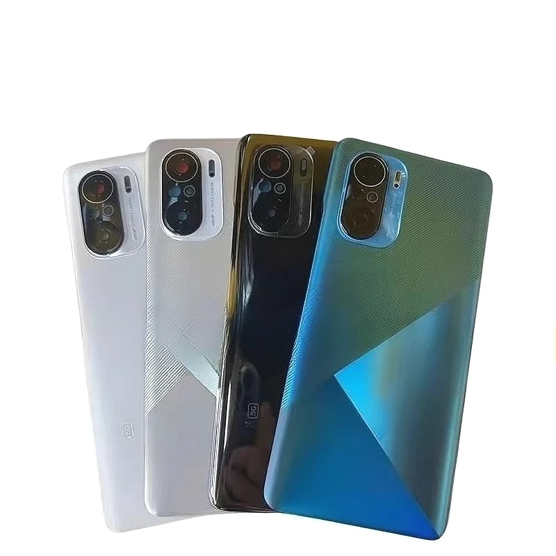 Back Glass Cover Replacement For Xiaomi POCO F3 Battery Cover Rear Housing Panel With Camera Lens +Sticker