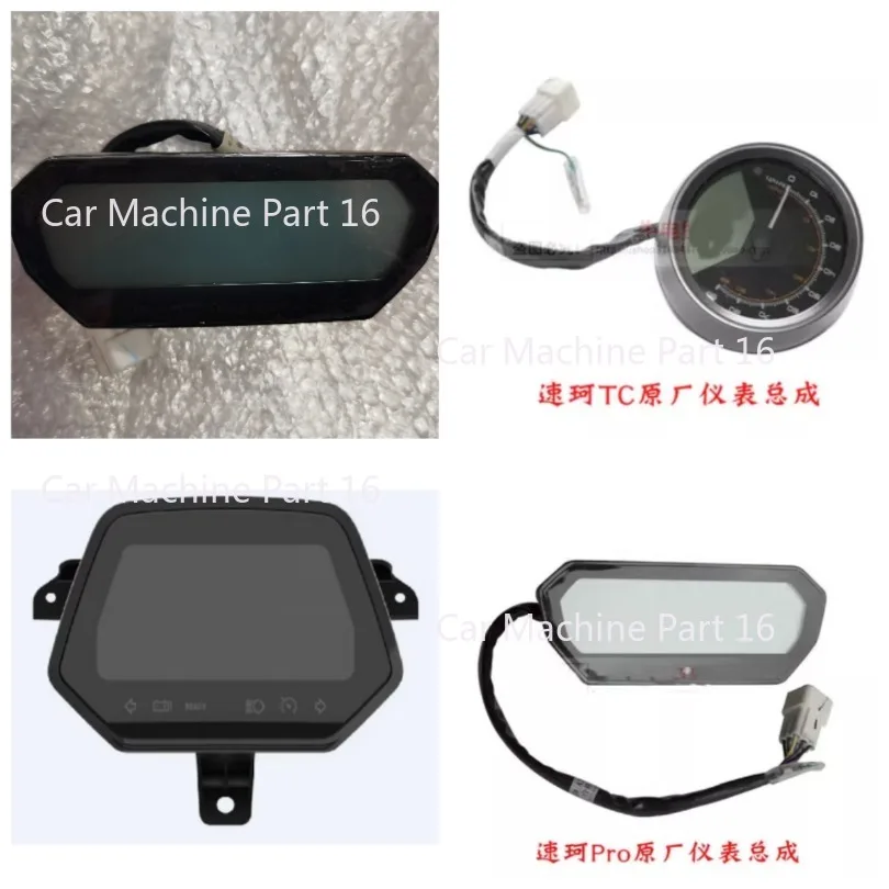 

Motorcycle Parts Gauges Cluster Speedometer Tachometer For SOCO TS TC MAX CU1 CU2 CU3 CU3S CPX Dashboard Speed Ometer