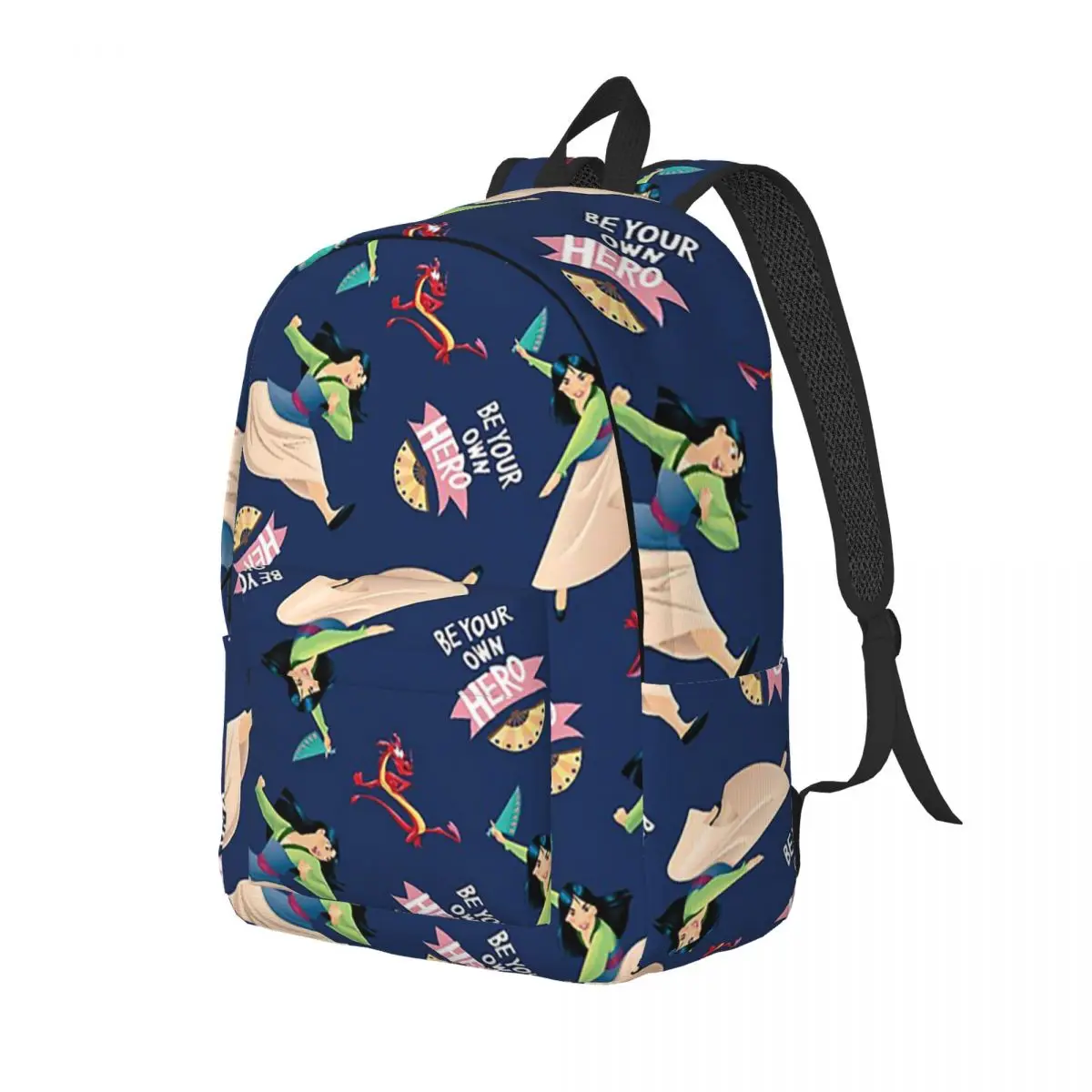 Mulan Be Your Own Hero zaino per ragazzo ragazza bambini studente scuola libro borse Daypack scuola materna borsa sport