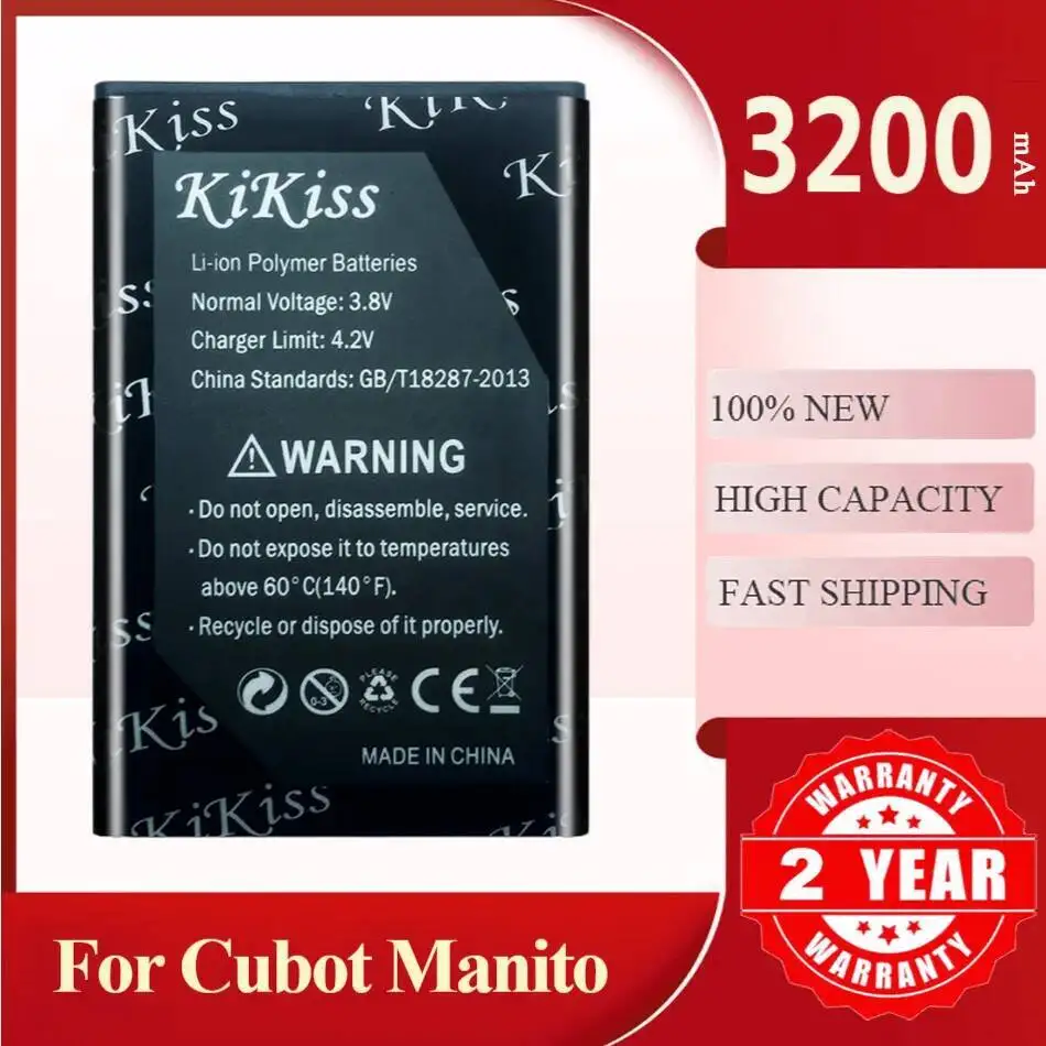 

Аккумулятор Kikiss 3200 мАч MANITO для Cubot