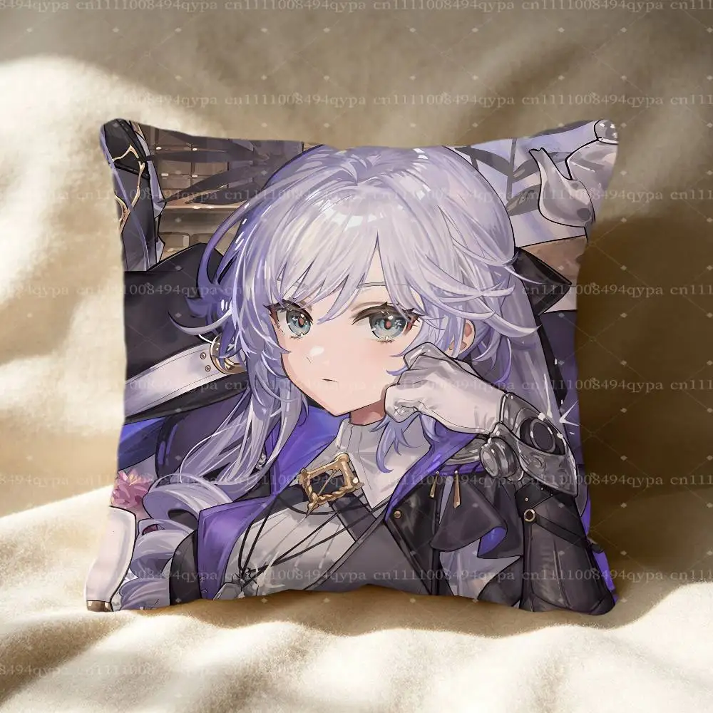 S-Silver Palace Detective Throw Pillow Case Pillowcase Cover Living Room Couch Cushion Case Home Decor