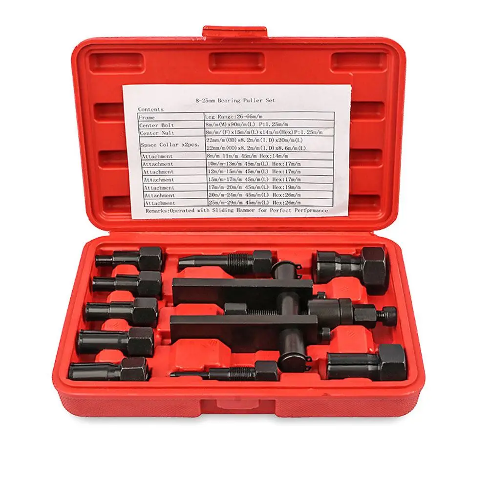 Motorcycle Disassembly Repair Tool Kit Motorcycle Bearing Removal Tool Two-claw Practical Bearing Puller