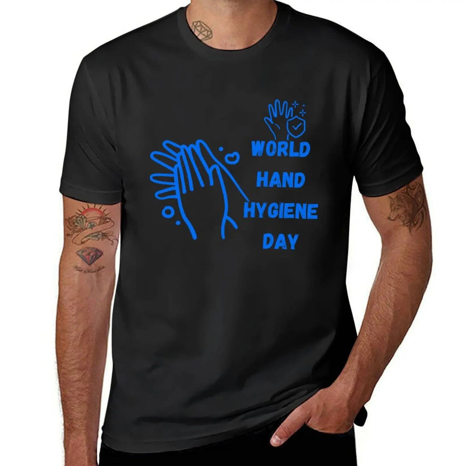 Global hand hygiene day ,World Hand Hygiene Day T-Shirt for a boy blanks mens t shirt