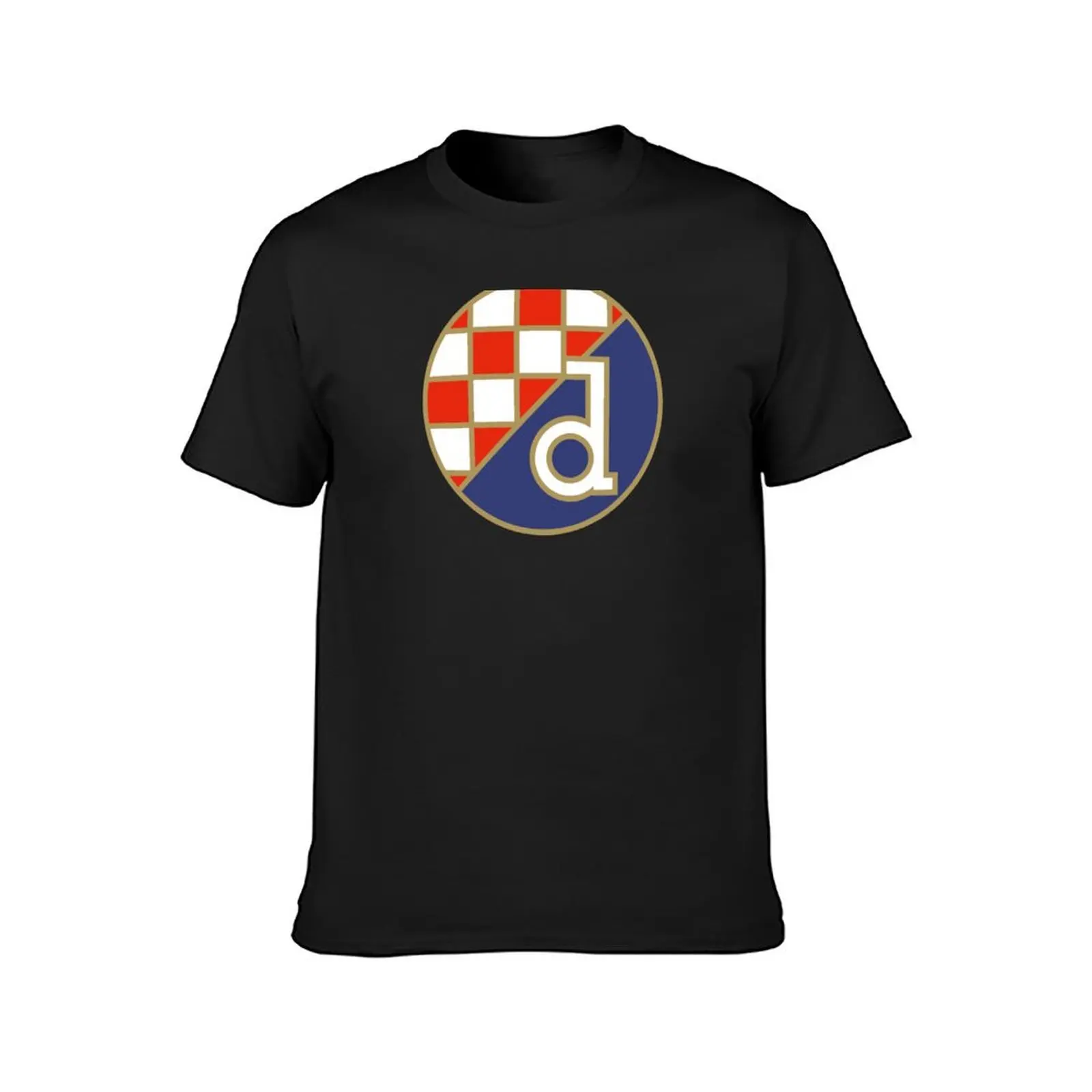 GNK Dinamo Zagreb Logo Croatian Football T-Shirt tees Blouse Men's t-shirts