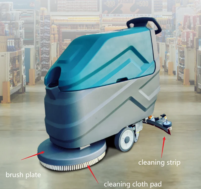 Attrezzatura per la pulizia della spazzatrice per pavimenti automatica di marca EVERLIFT con CE