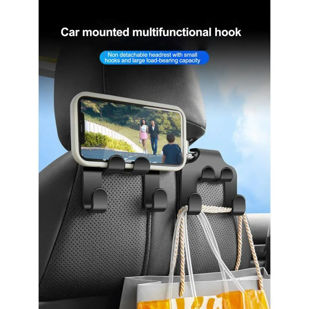 2Pcs Universal Car Coat Hangers Back Seat Headrest Coat Clothes Hanger Jackets Suits Holder Rack Auto Supplies