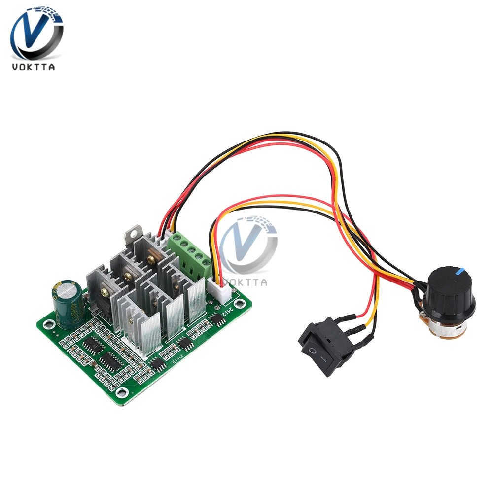 DC5-36V 15A Brushless Motor Controller 5V 12V 24V 36V Fan Speed Regulator Motor Driver Board for model aircraft drones robots