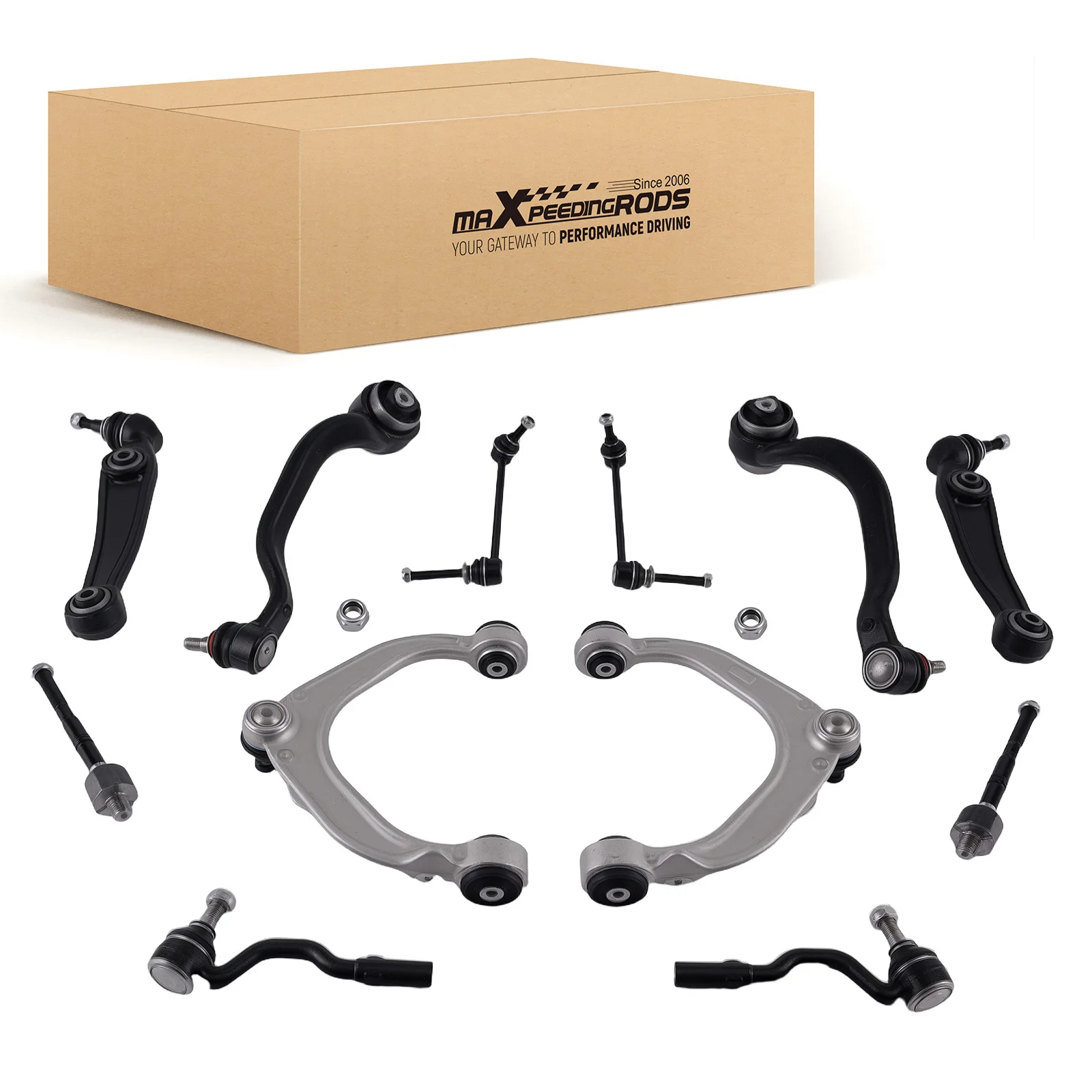 

Комплект рычагов подвески, рулевых тяг и стоек стабилизатора для BMW X5 X6 2013 года