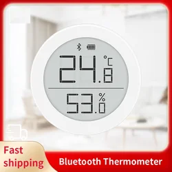 Qingping Bluetooth Thermometer Wireless Smart Electric Digital Temperature&Humidity LCD Screen Lite Edition Work with Mijia APP