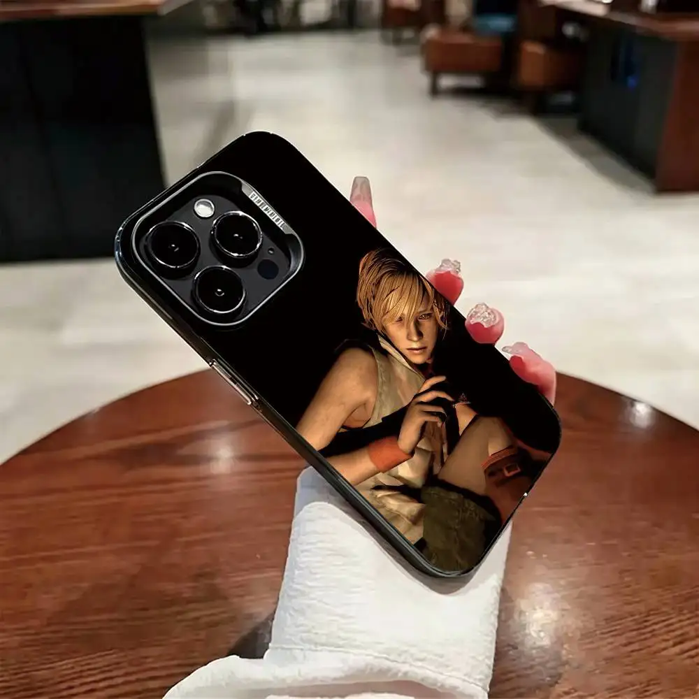 S-Silent Hill 3 Heather Mason Phone Case For iPhone 17,16,15,14,13,12,11 Plus,Pro Max,XS,Colorful Silver Phone case Funda Cover view 5