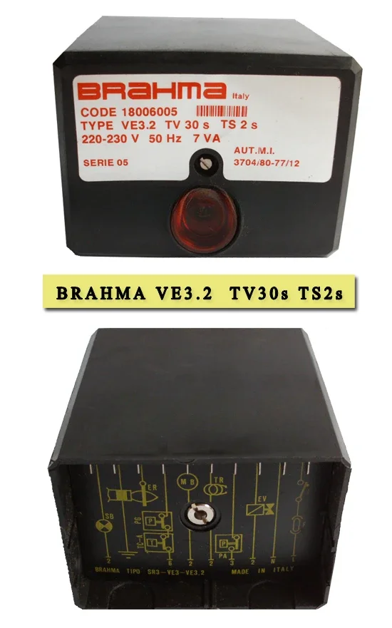 Programmable controller VE3.2 230V BRAHMA Italian original Korean burner program control box