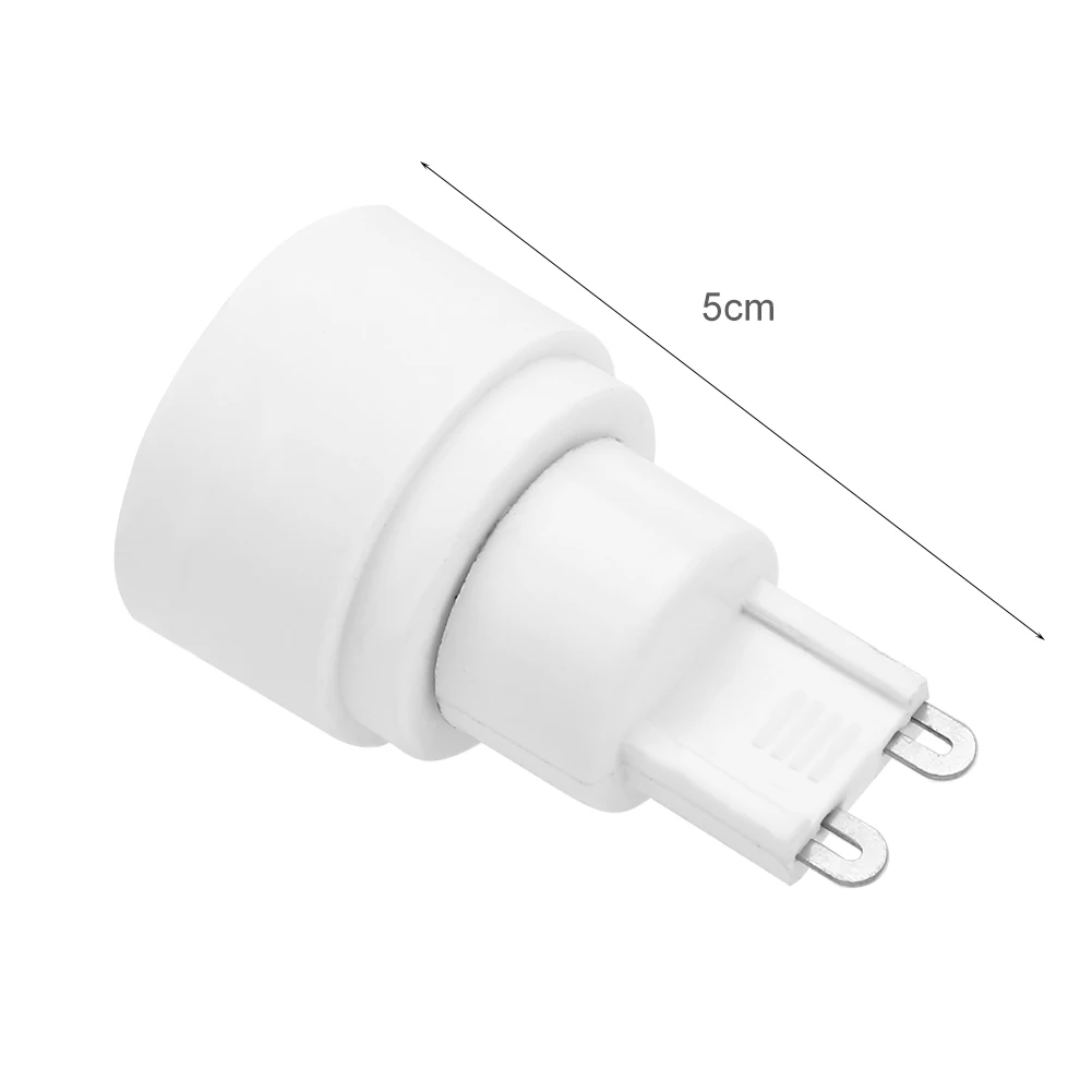5pcs G9 to E14 LED Lamp Base Bulb Holder Converter G9 to E14 Socket Holder Adapter for Switch Lighting Accessories