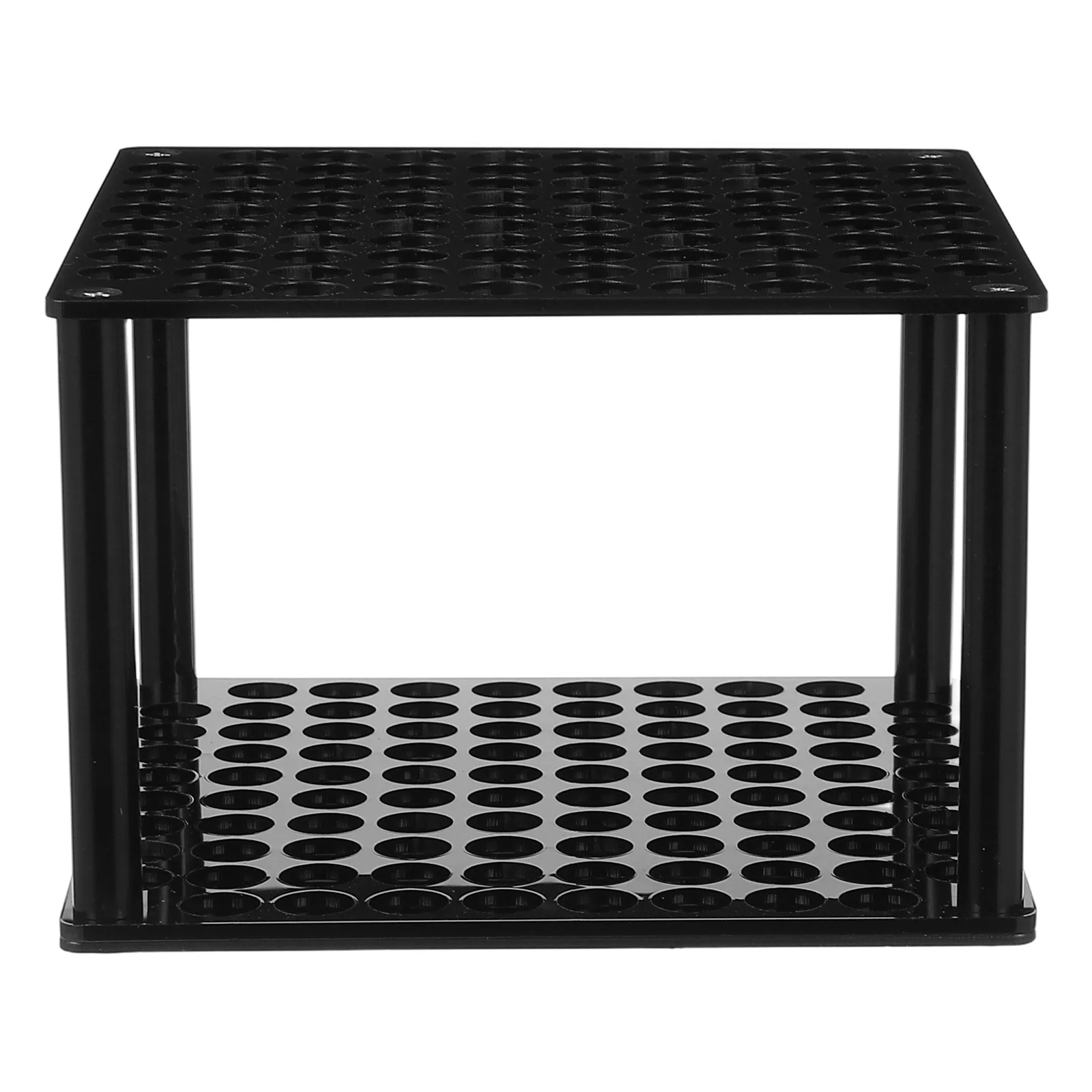 

Acrylic Brush Holder 96 Hole Marker Pencil Organizer Rack Desk Supplies Storage Organizer for Painting Tools School