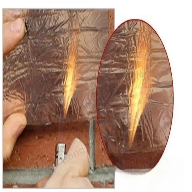 جديد سوبر مقاوم للماء الألومنيوم احباط بوتيل الأسفلت الشريط ل RV سقف البحرية إصلاح وقف تسرب لواصق الختم العازلة القناة إصلاح الشريط #4