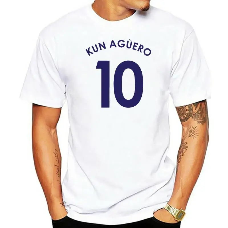 Sergio Aguero City No10 Camiseta para aficionados al fútbol para niños