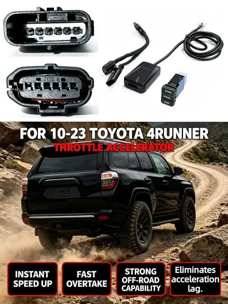 Electronic Throttle Controller  Acceleration Booster For 10-23 Toyota 4Runner  Eliminates acceleration lag Fixing Slow