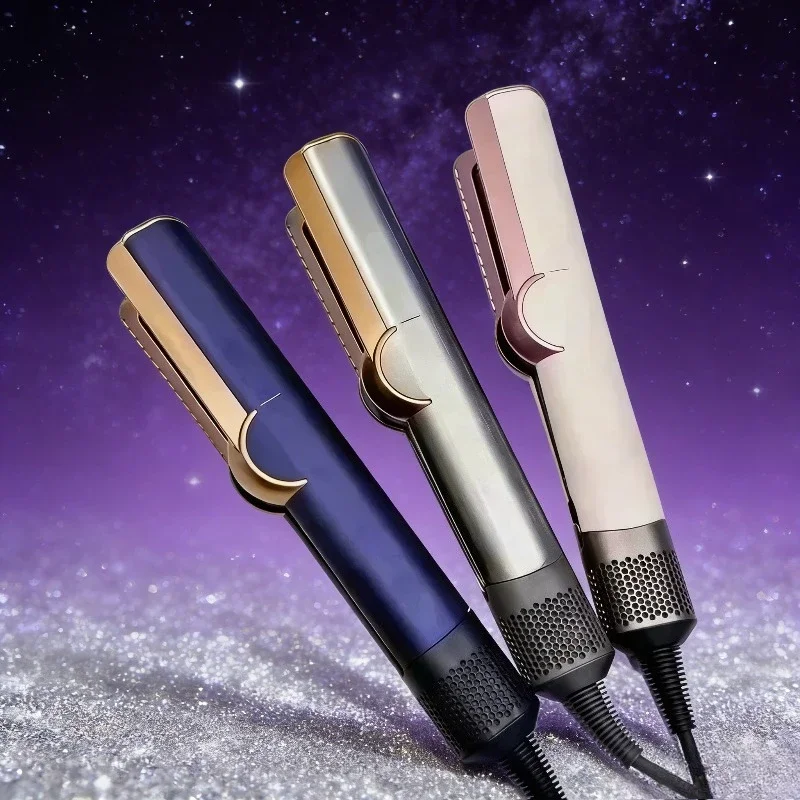 2-in-1 professioneller Haarglätter und Haartrockner, beheizbares Haar-Glätteisen, Negativ-Ionen-Eisen, langlebiges Styling-Werkzeug Dys0n