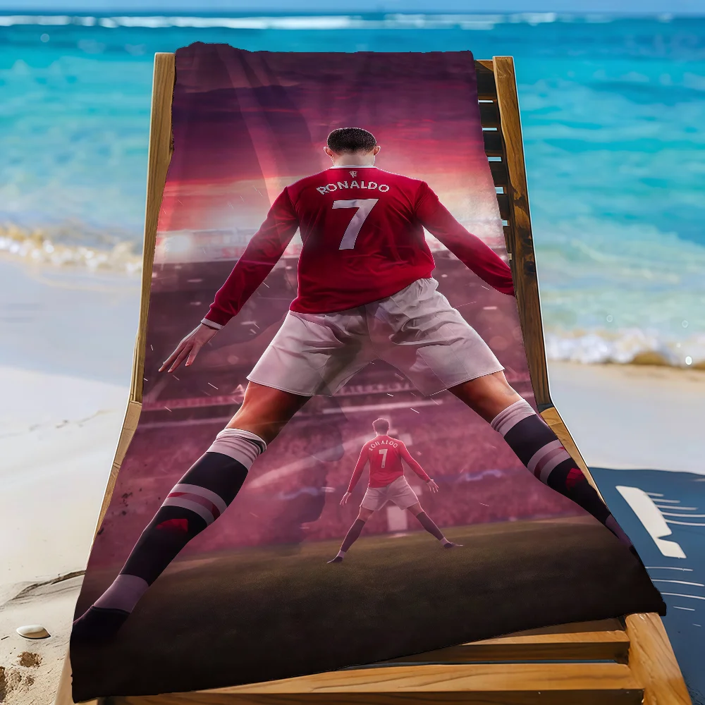 C-Cristiano R-R-Ronaldo Towel Quick Drying Beach Towels Are Suitable For Swimming Pools Camping Yoga And The Gym
