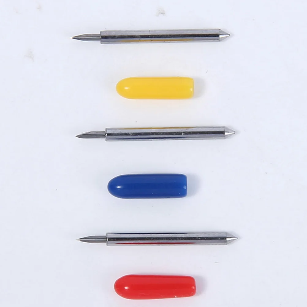 

50Pcs Tungsten Steel Cutting Blades for Vinyl Cutter No Dragging Cutting Blades Fabric Engraving Cutter