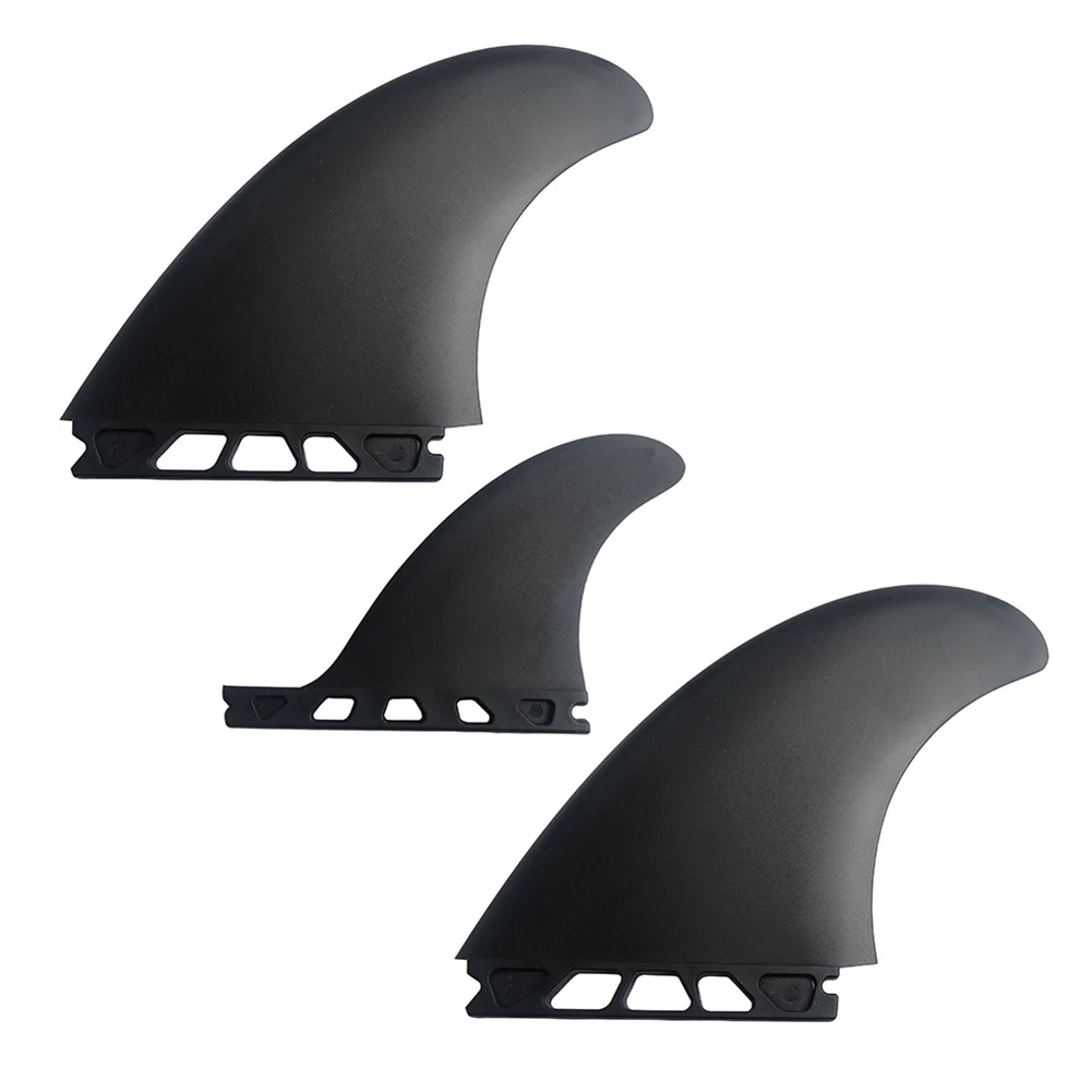 138-150MM Surfboard Edge Fins 3pcs Surfboard Fins For FCS2 Keel Fins Fiberglass Core Surfboard Board Edge Fins