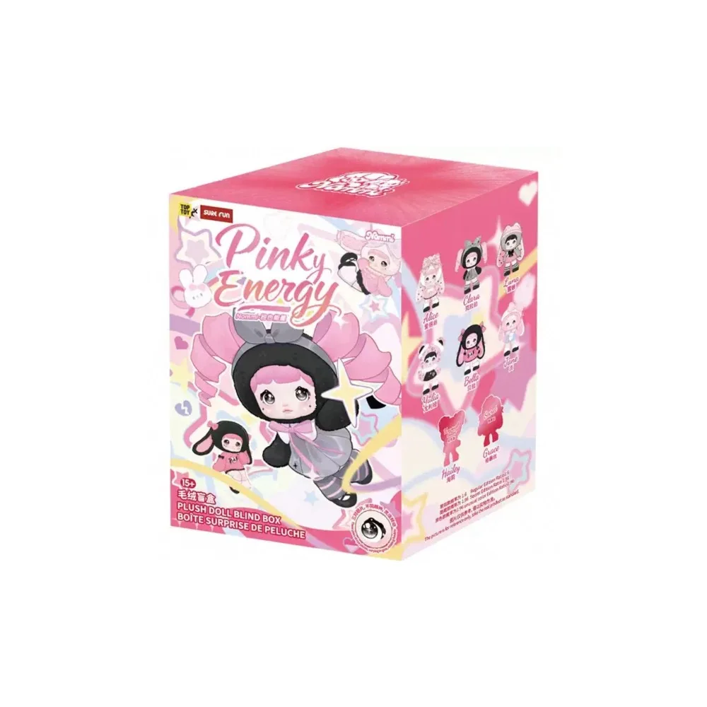 New Nommi Pinky Energy Series Plush Doll Blind Box Cute Nommi