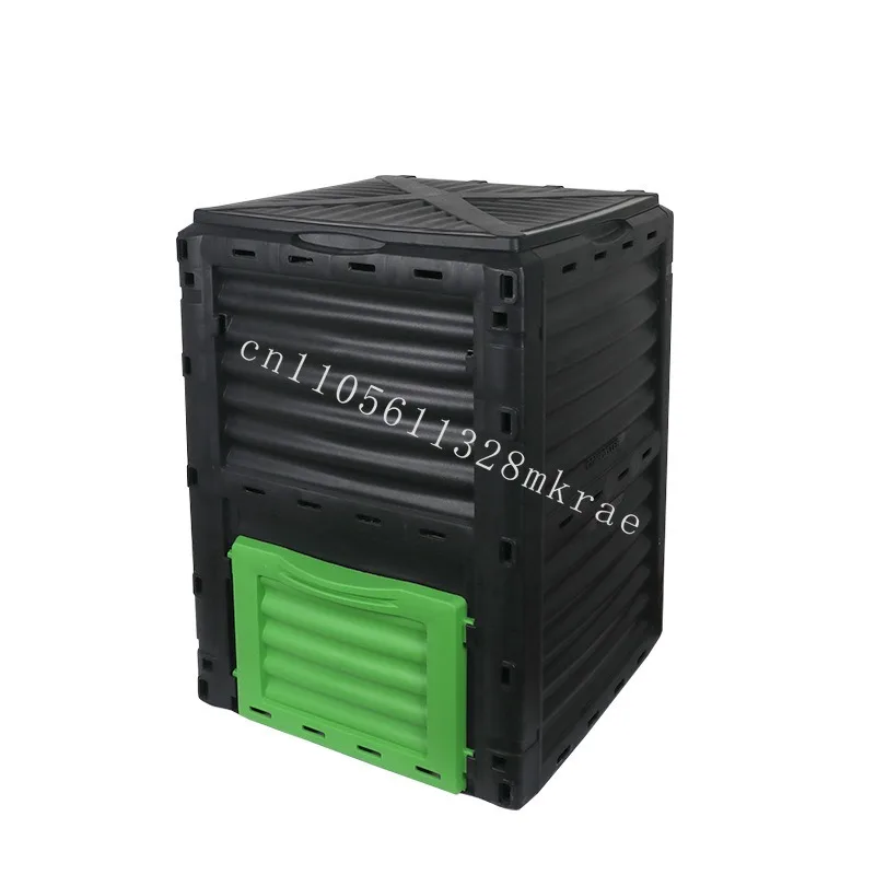 

New 300L garden nursery plastic compost bin cross-border yard leaf fertilizer fermentation waste garden tool accessories