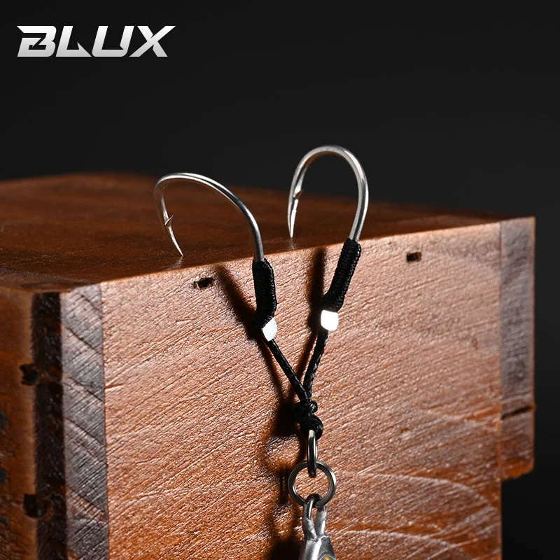 BLUX Slow Blatt Cast Slim Metal Jig Fishing Lure 15g 20g 30g Jigging Spoon for off Shore Rock Saltwater Bass Artificial Baits view 4