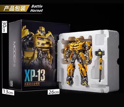In Voorraad Model Corporation Getransformeerd Speelgoed XP14 IOP Commander Yellow Bee XP13 XP10 XP16 Legering Versie Auto Speelgoed