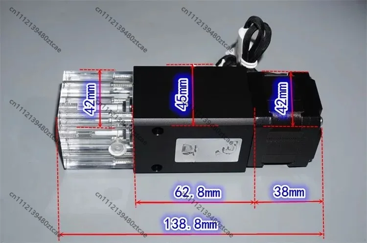 250uL Precision Quantitative Micro Ceramic Piston Sampling Pump Lab Instrument Liquid Dosing Pump Replacement