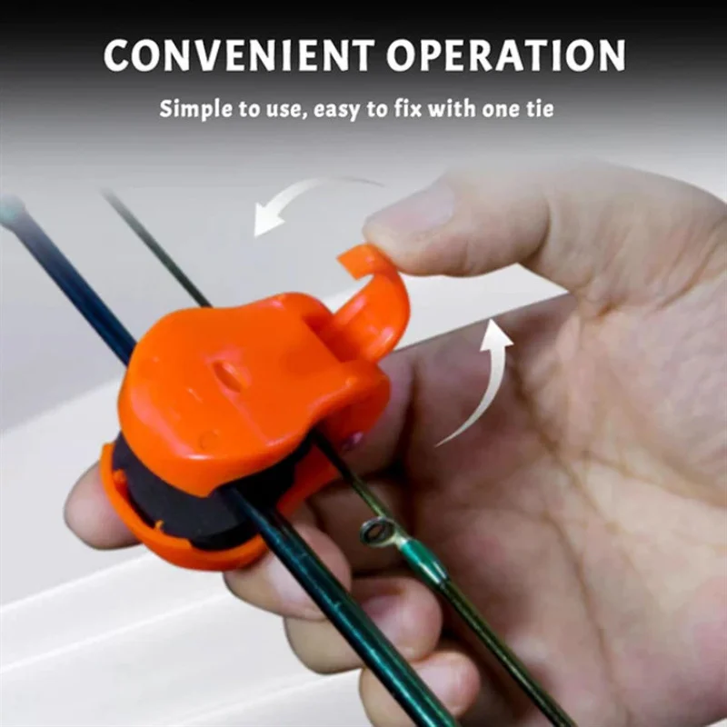 2 قطعة حامل قضيب الصيد المثبت كليب الأشرطة قصبة صيد خشبية حامل المدمجة تصميم الصيد رود المثبت الحائط حامل قضيب الصيد