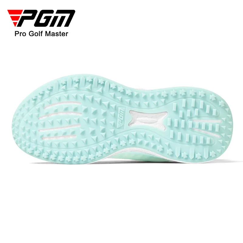 PGM Golf Shoes Gold Wire Embroidered Summer Women's Popcorn Women's Height-enhancing Shoes Breathable Sports Shoes