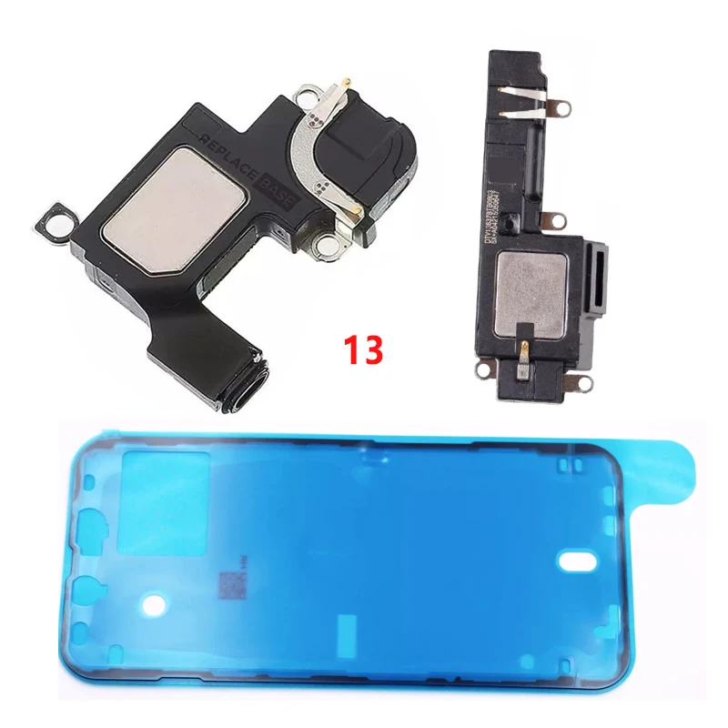 Loudspeaker + Earpiece Speaker + Waterproof Adhesive For iPhone SE2 8 PLUS X-13PM Lound Speaker Ringer Inner Buzzer Flex Cable